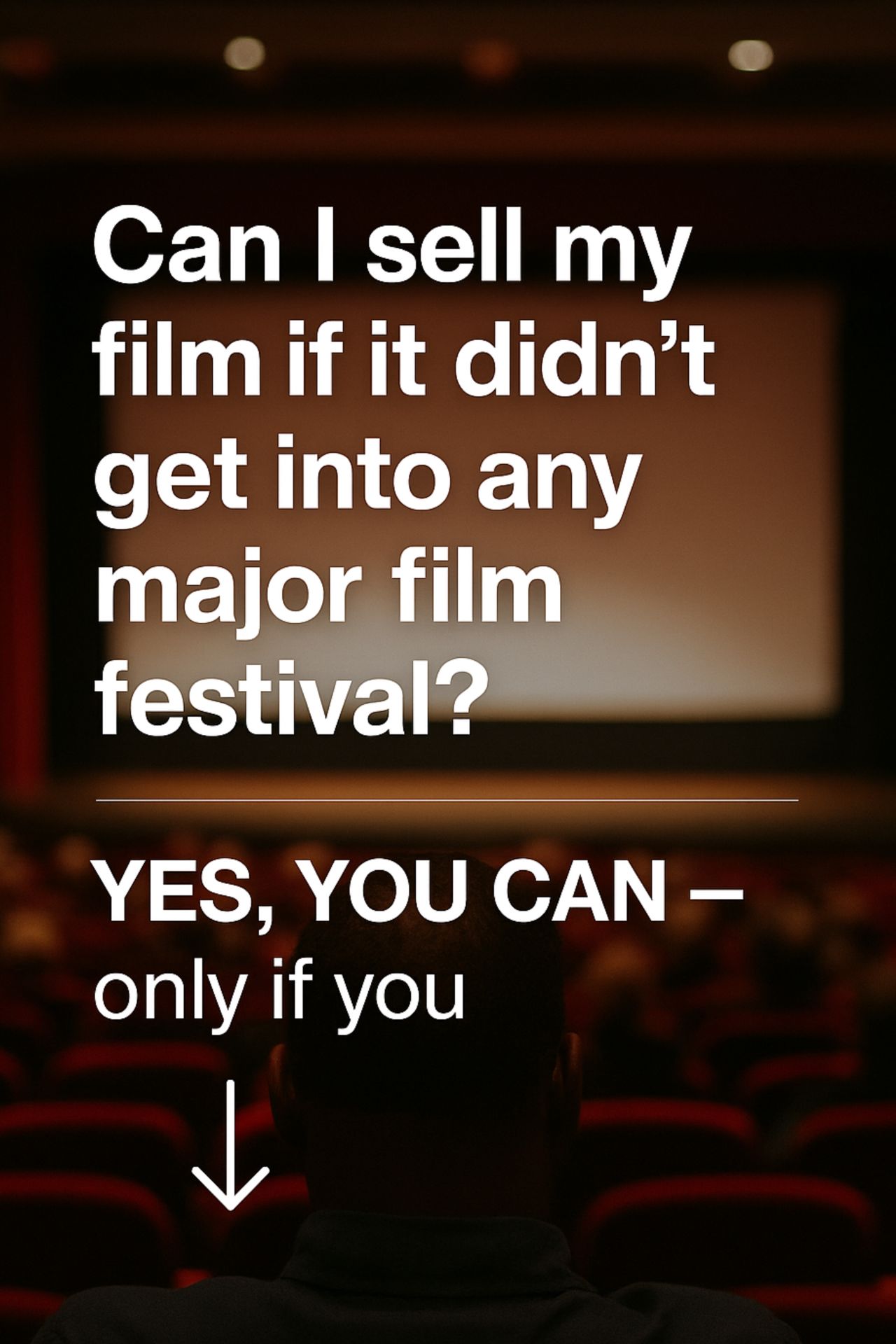 can i sell my film by michael osheku